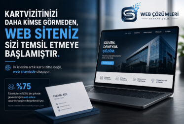 Kartvizitinizi Daha Kimse Görmeden, Web Siteniz Sizi Temsil Etmeye Başlamıştır
