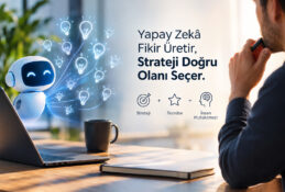 Yapay Zekâ Fikir Üretir, Strateji Doğru Olanı Seçer